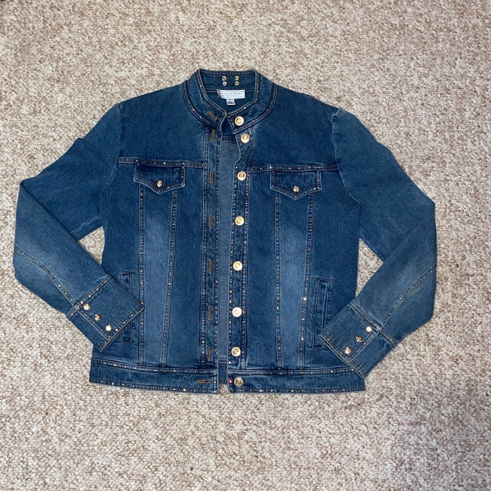 Jeweled Denim Jacket